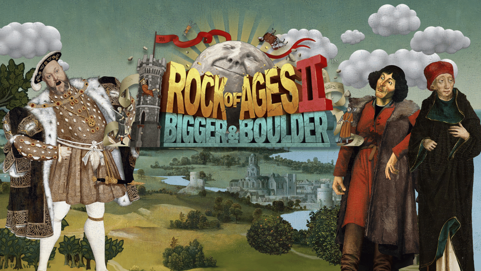 SEGA publishing Rock of Ages II: Bigger & Boulder