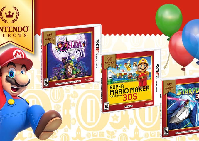 Nieuws - Selects – Mario, Zelda en Star Fox spellen op Nintendo 3DS 