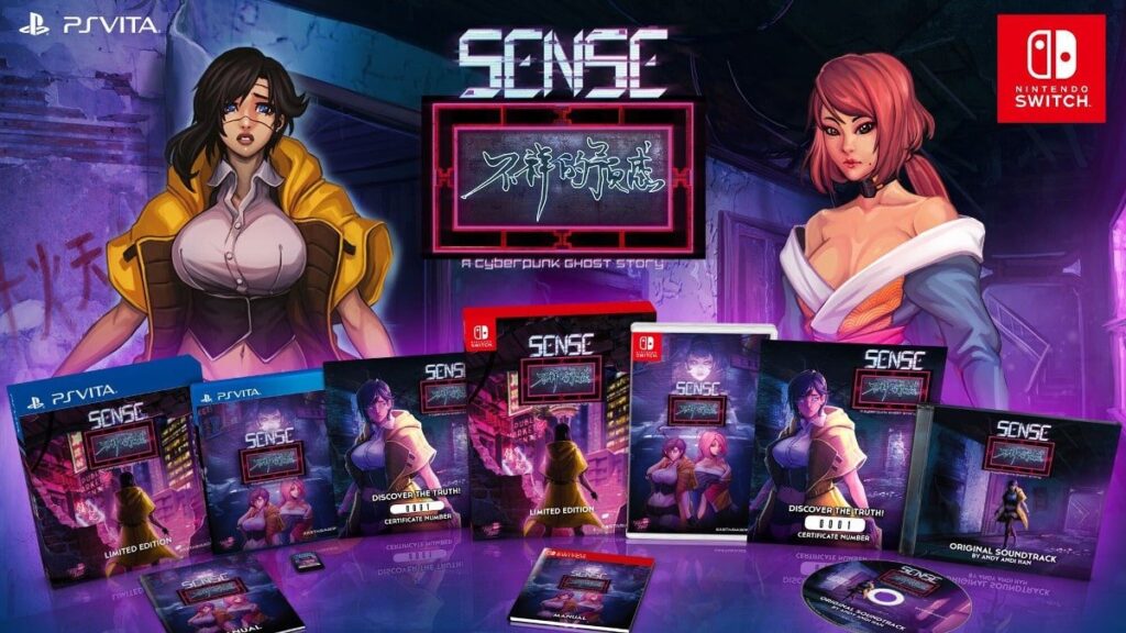 Sense: A Cyberpunk Ghost Story – Fysieke edities door Eastasiasoft Sense: A Cyberpunk Ghost Story – Fysieke edities door Eastasiasoft