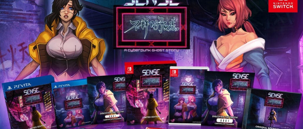 Sense: A Cyberpunk Ghost Story – Physical Editions by Eastasiasoft