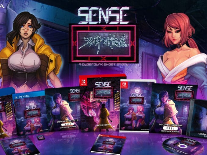 Nieuws - Sense: A Cyberpunk Ghost Story – Fysieke edities door Eastasiasoft 