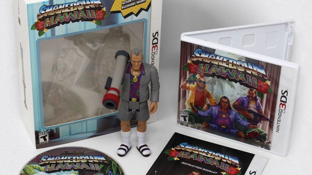 Shakedown: Hawaii Limited Run 3DS fysieke editie en verzamelbundel