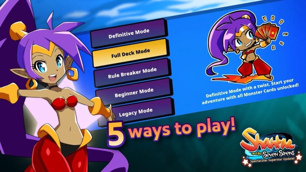 Shantae and the Seven Sirens – Free Spectacular Superstar Update live