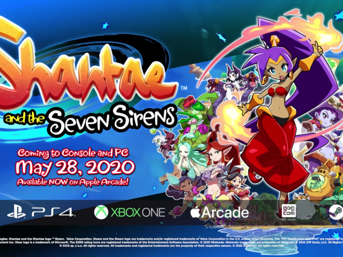 Nieuws - Shantae And The Seven Sirens – Lanceert 28 mei 