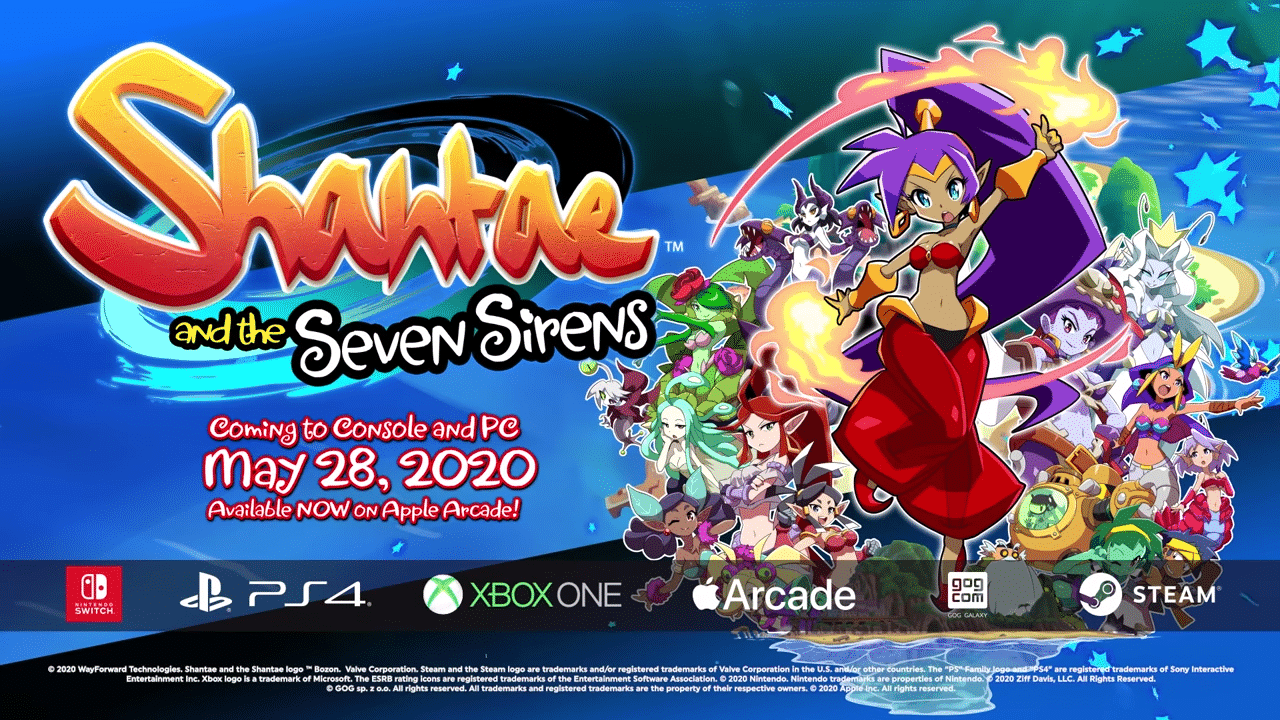 Shantae And The Seven Sirens – Lanceert 28 mei
