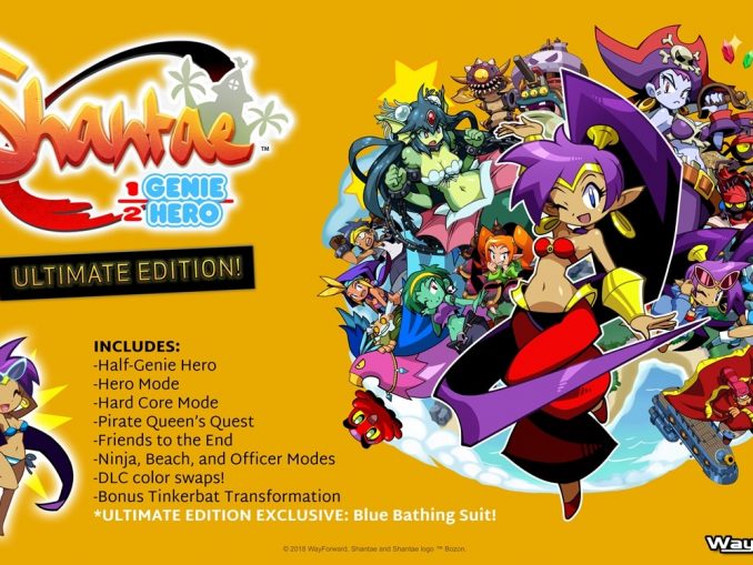 Nieuws - Shantae: Half-Genie Hero Ultimate Edition komt 27 April 