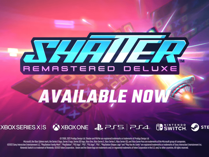 Nieuws - Shatter Remastered Deluxe – Launch trailer 