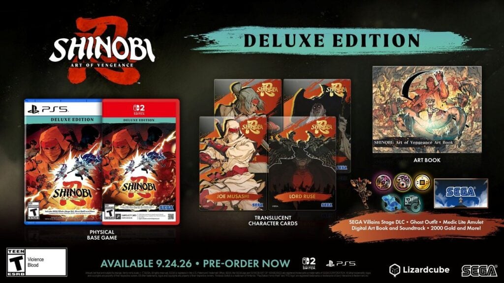 Shinobi: Art of Vengeance brings Joe Musashi to Nintendo Switch 2