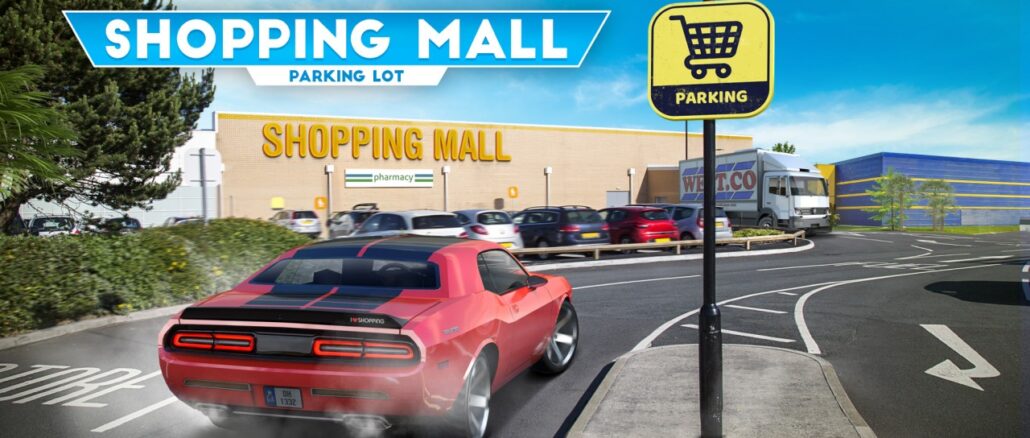 Shopping Mall Parking Lot