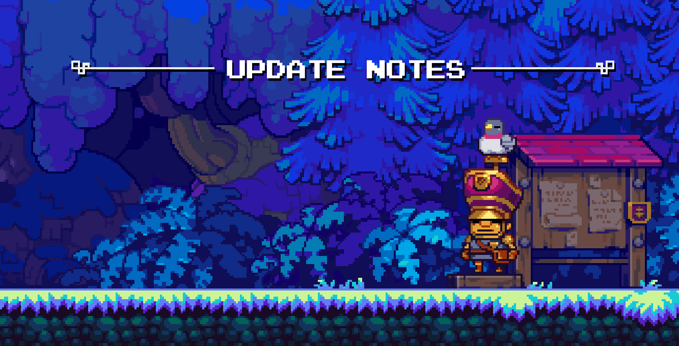 Shovel Knight Dig version 1.0.8 patch notes