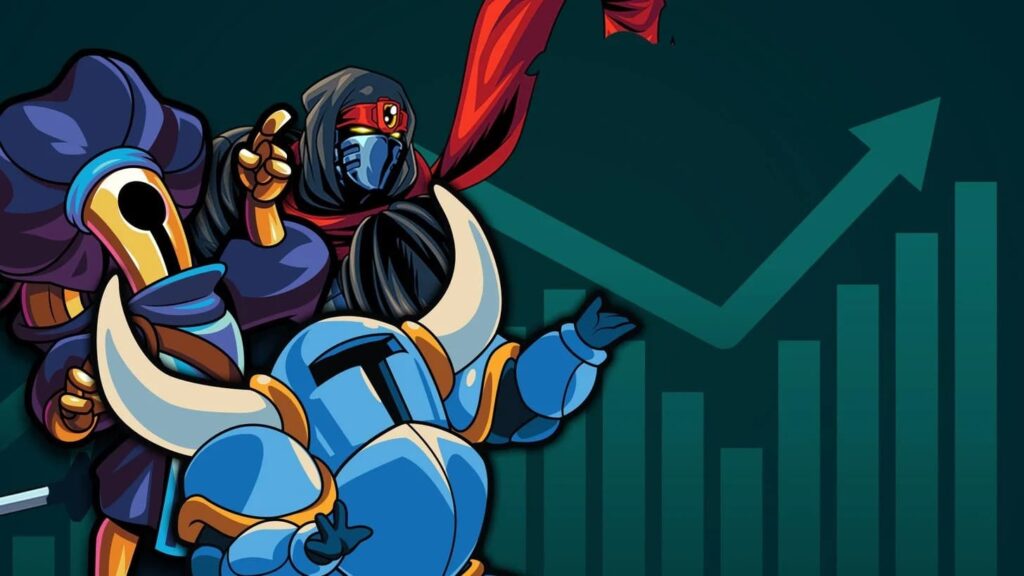 Shovel Knight Pocket Dungeon and Cyber Shadow sales
