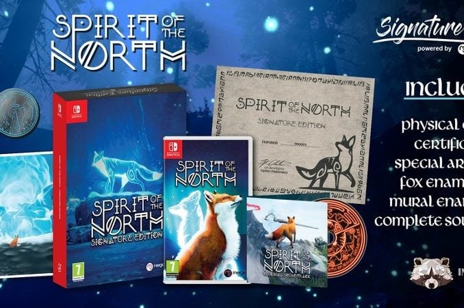 Nieuws - Signature Edition Games – Spirit Of The North fysieke release 