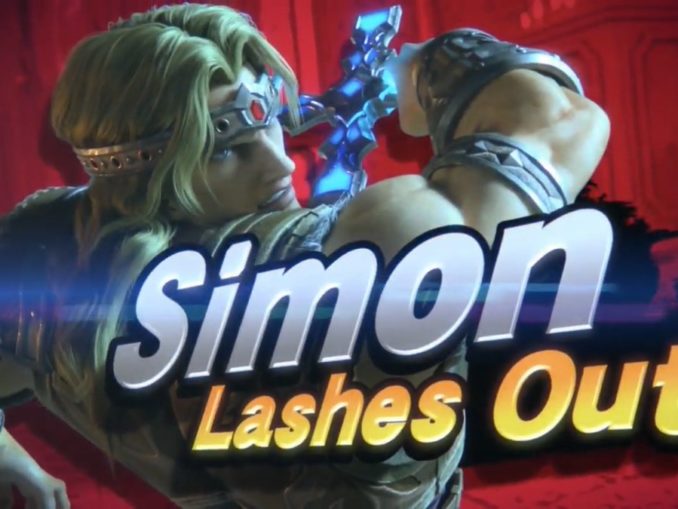 News - Simon & Richter Belmont new characters Super Smash Bros. Ultimate 