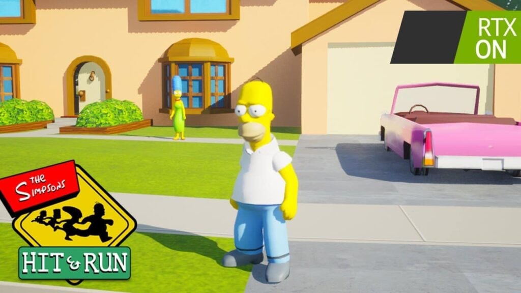Simpsons Hit & Run – Fanmade Remake in Unreal Engine