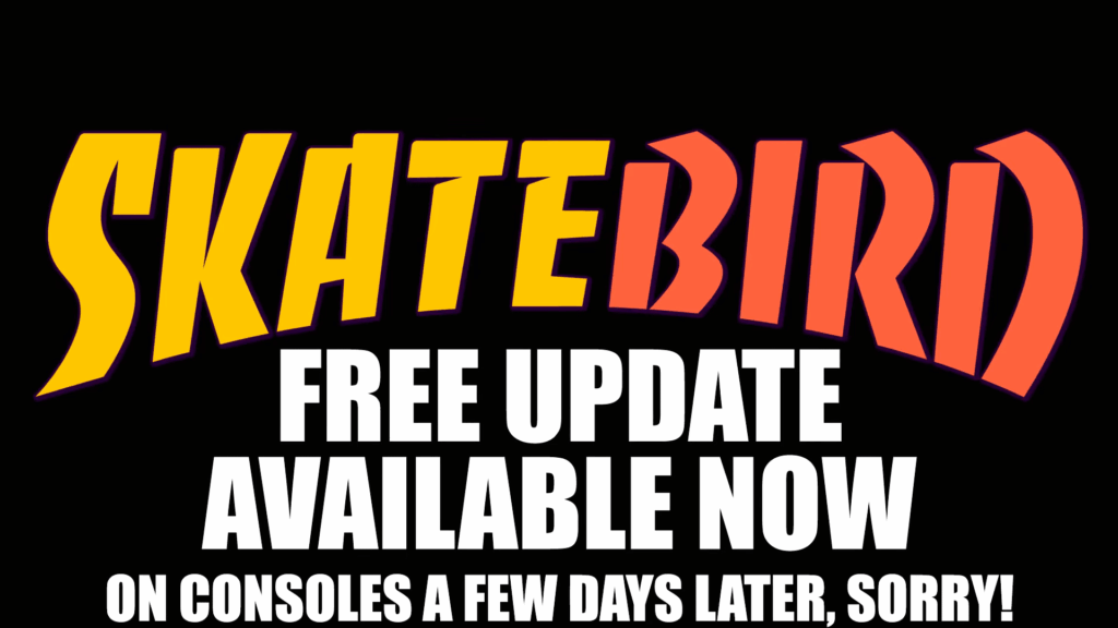 SkateBIRD update, includes Among Us collab