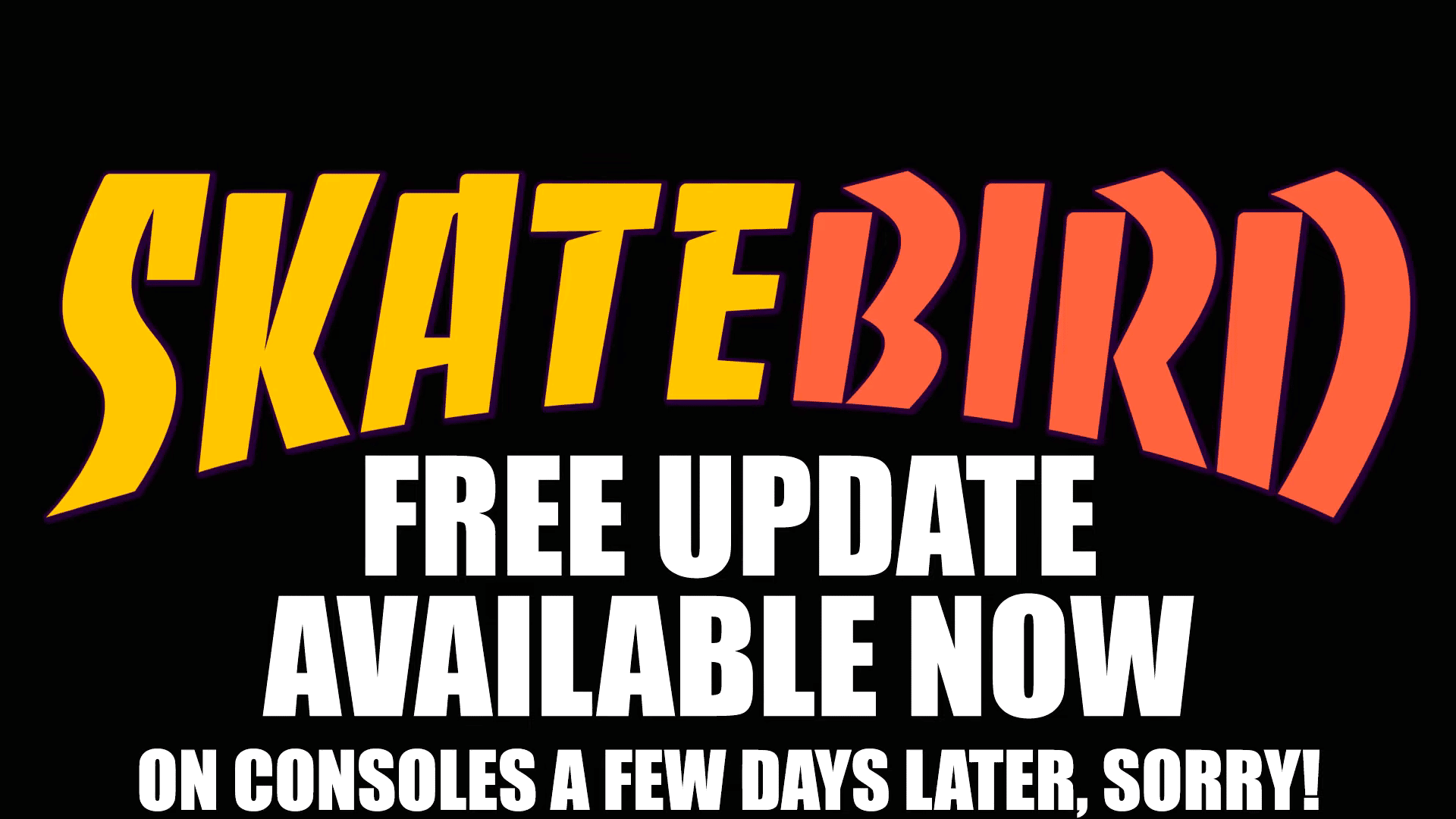 SkateBIRD update, includes Among Us collab