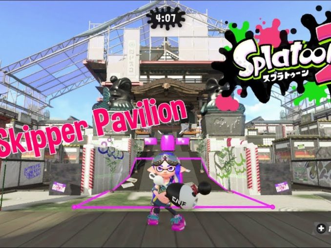 Nieuws - Skipper Pavilion Map Live In Splatoon 2 