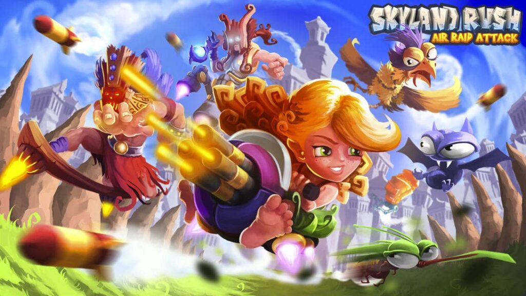 Skyland Rush – Air Raid Attack – Eerste 19 minuten