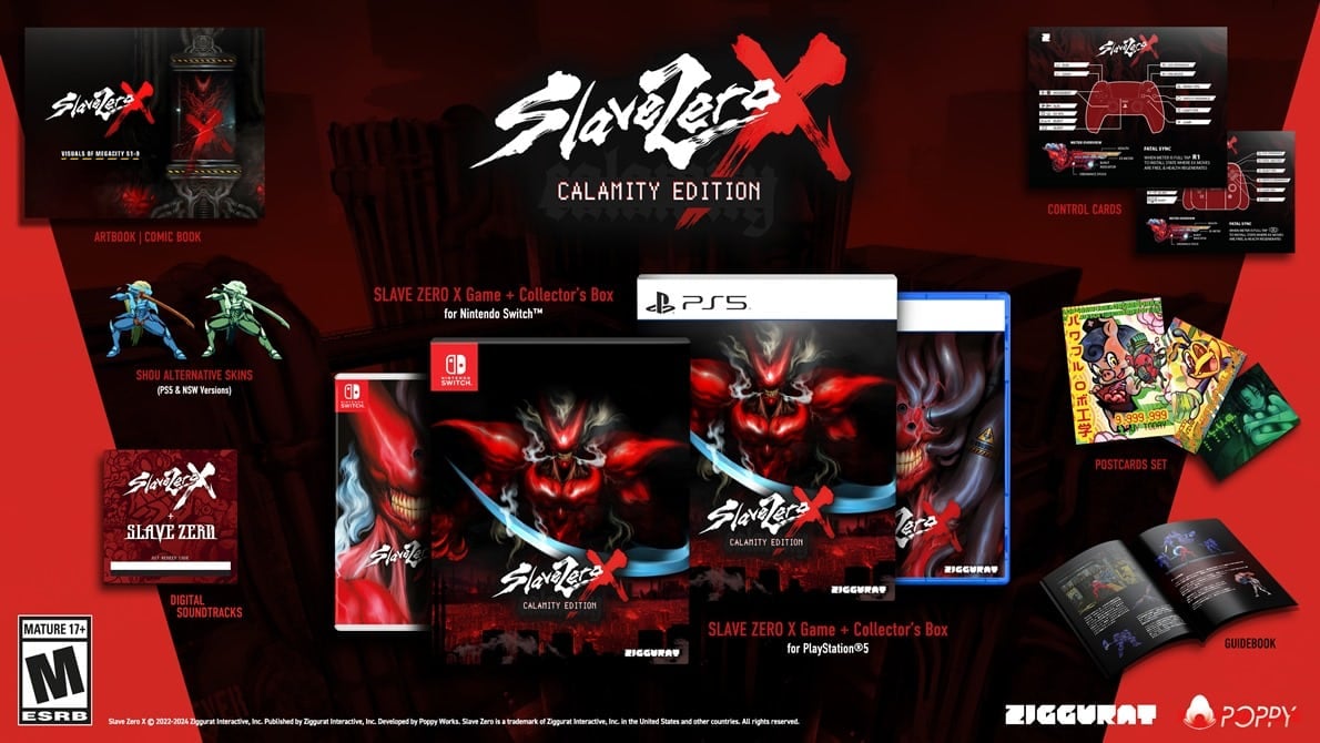 Slave Zero X fysieke release: Deluxe Edition en meer