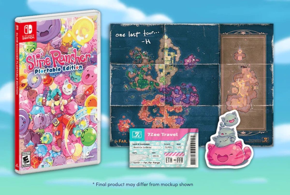 Slime Rancher: Plortable Edition – physical release