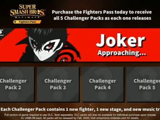 Smash Ultimate Fighter’s Pass DLC – Joker Is “Approaching…”