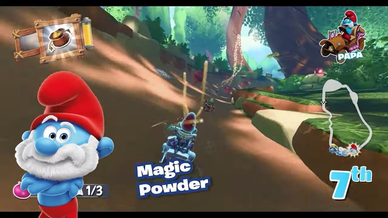 Smurfs Kart – Super Powers trailer