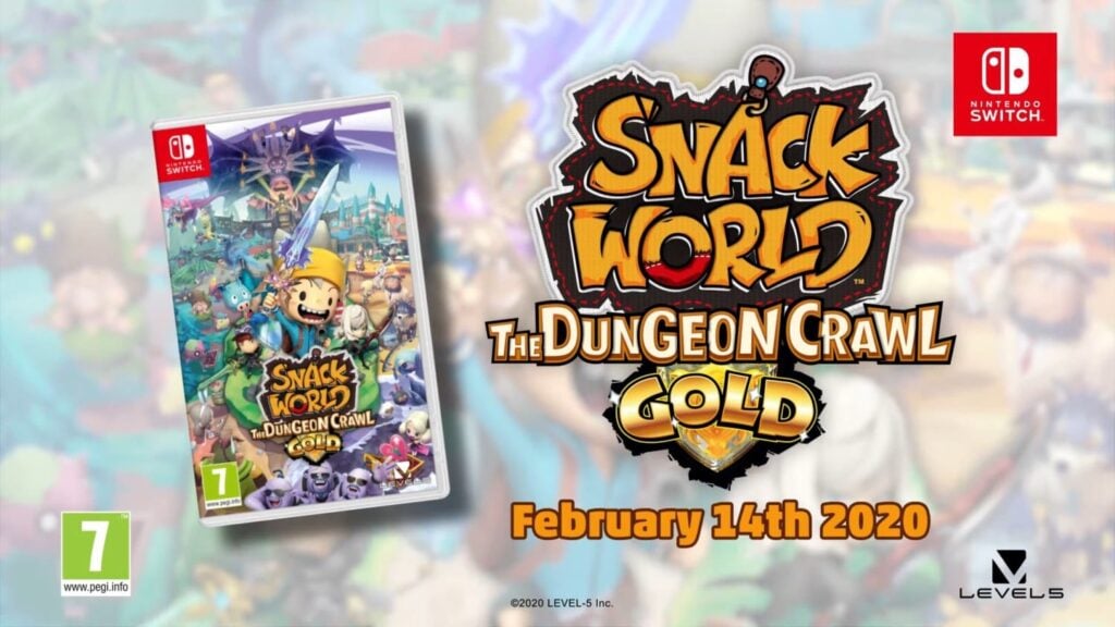 Snack World: The Dungeon Crawl – Gold officially announced, launching 14 February 2020