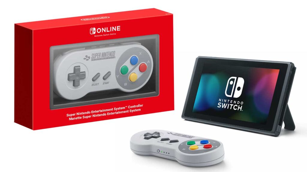 SNES Switch Controller unboxing