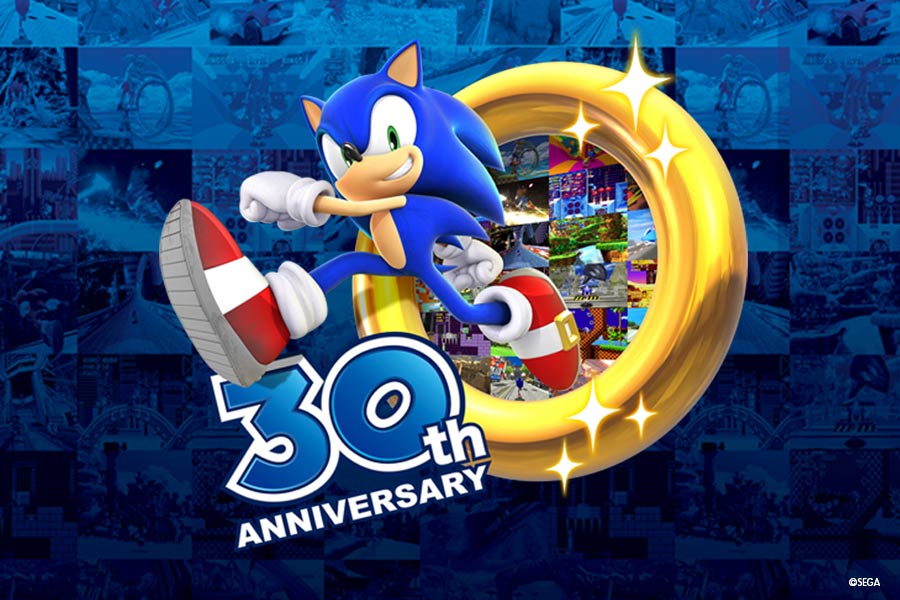 Sonic 30th Anniversary-advertentie suggereert viering