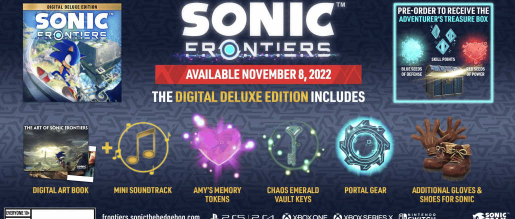 Sonic Frontiers – Combat & Upgrades Trailer