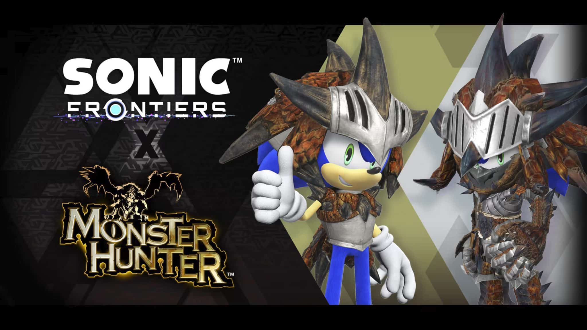 Sonic Frontiers – Gratis Monster Hunter gear