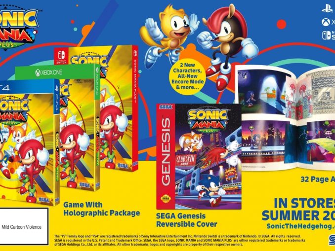 Nieuws - Sonic Mania Plus wordt op 19 juli in Japan gelanceerd 
