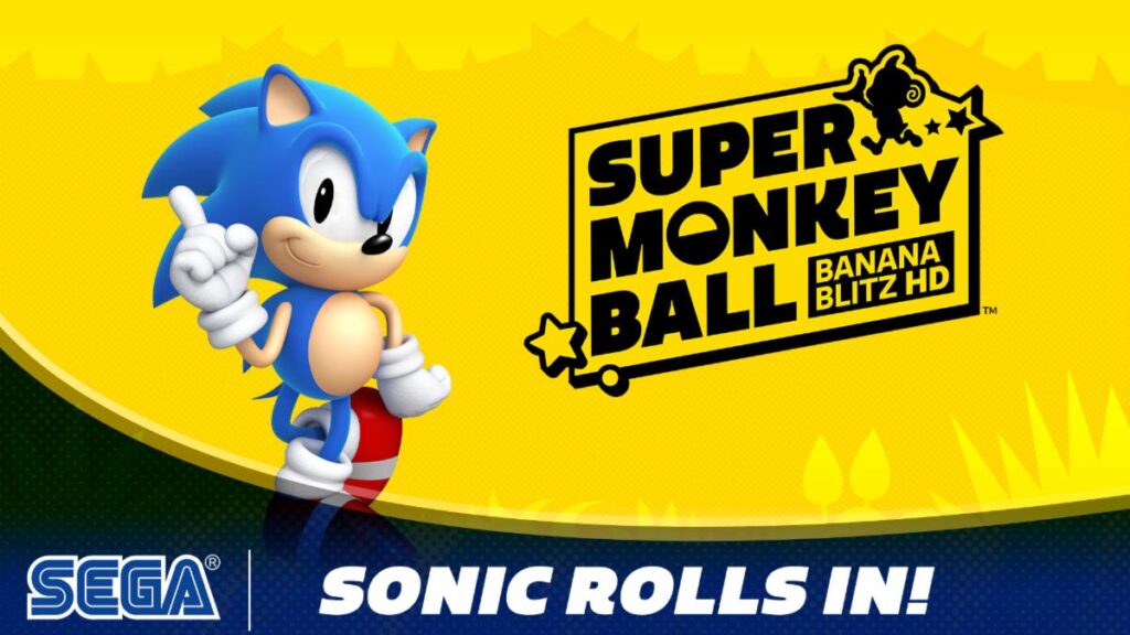 Sonic officieel bevestigd voor Super Monkey Ball: Banana Blitz HD