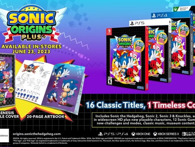 News - Sonic Origins Plus – Officially Announced – New Trailer and Details 
