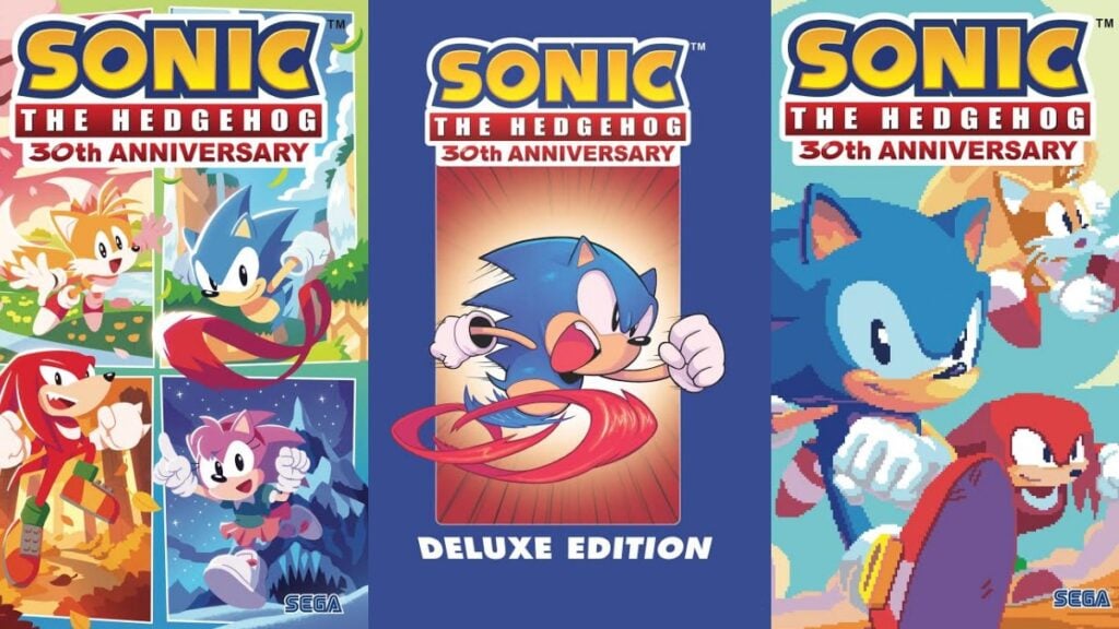 Sonic The Hedgehog 30th Anniversary IDW Comic announced