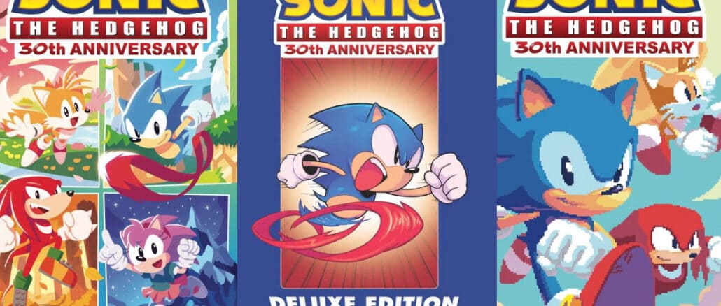 Sonic The Hedgehog 30th Anniversary IDW Comic announced