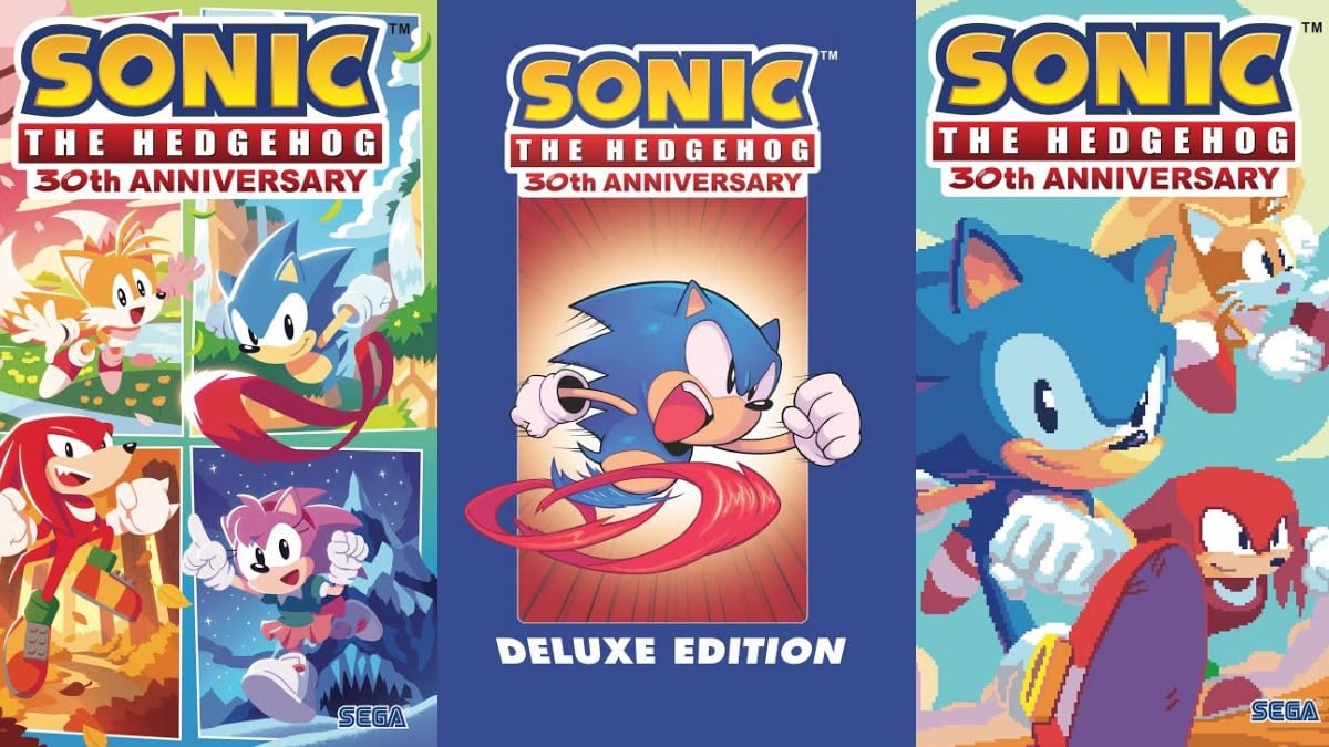 Sonic The Hedgehog 30th Anniversary IDW Comic announced