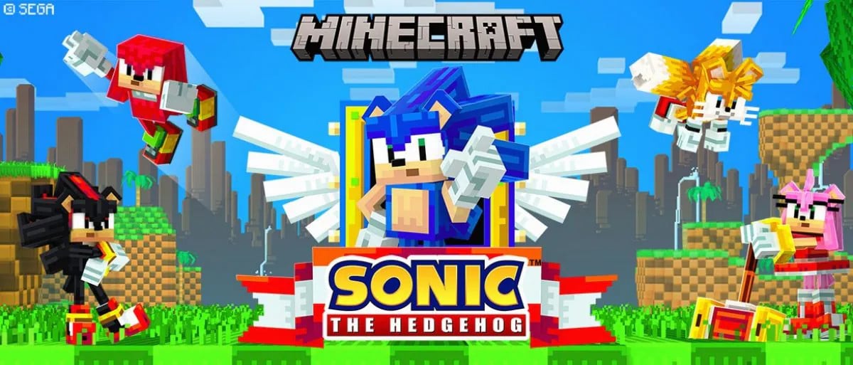Sonic The Hedgehog 30th Anniversary – Minecraft DLC