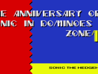 News - Sonic The Hedgehog 30th Anniversary – Tribute using 200,000+ dominoes