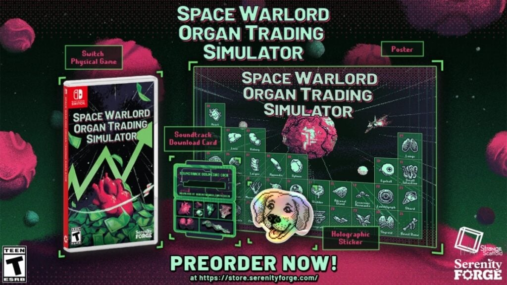 Space Warlord Organ Trading Simulator – Surprise released and physical version is coming