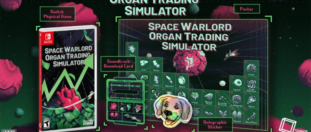 Space Warlord Organ Trading Simulator – Surprise released and physical version is coming