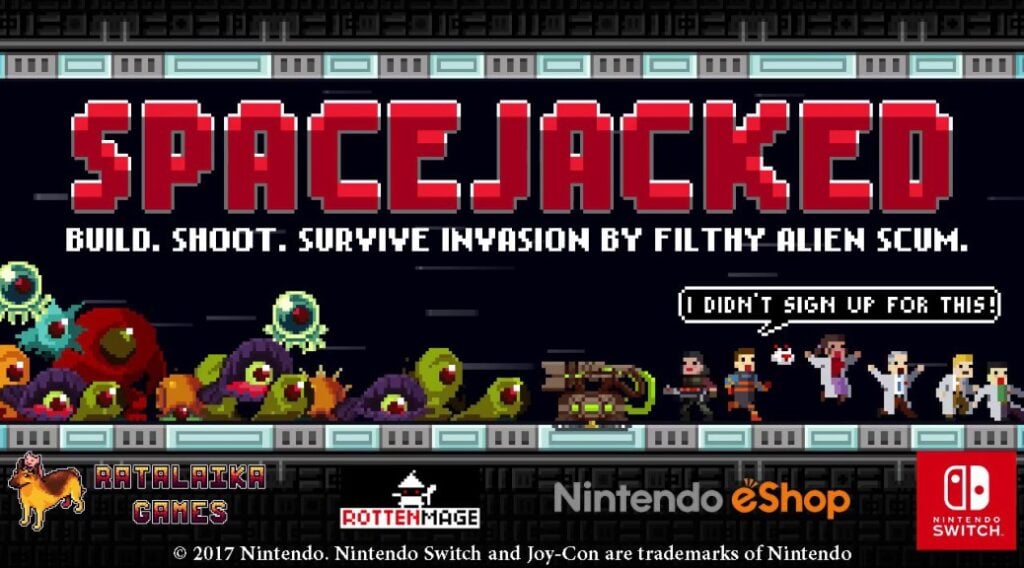 Spacejacked aangekondigd