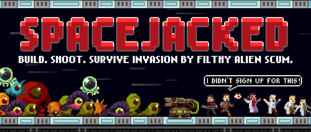 Spacejacked aangekondigd en uitgebracht