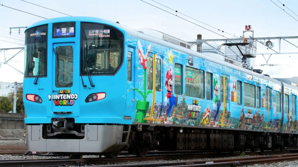 Super Nintendo World – Special Train Launched