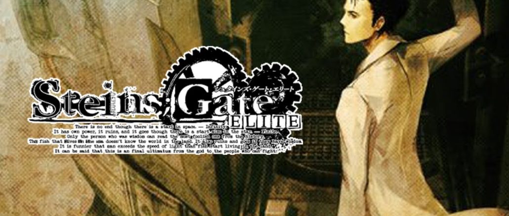 Spike Chunsoft onthuld Steins; Gate Elite exclusief stof poster ontwerp