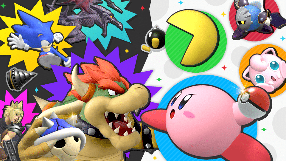 Rond vs Stekelig – Super Smash Bros Ultimate