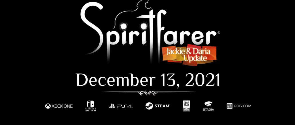 Spiritfarer Jackie & Daria Update komt 13 December