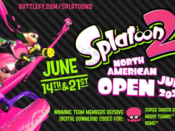 Nieuws - Splatoon 2 – North American Open Juni 2020 toernooi