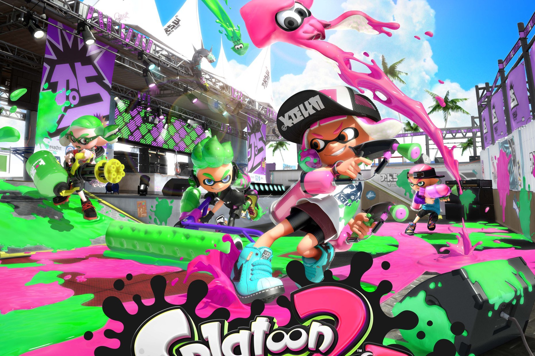Splatoon 2 versie 5.5.2: League Battle Power-oplossing voor gemengde Switch- en Switch 2-lobby’s