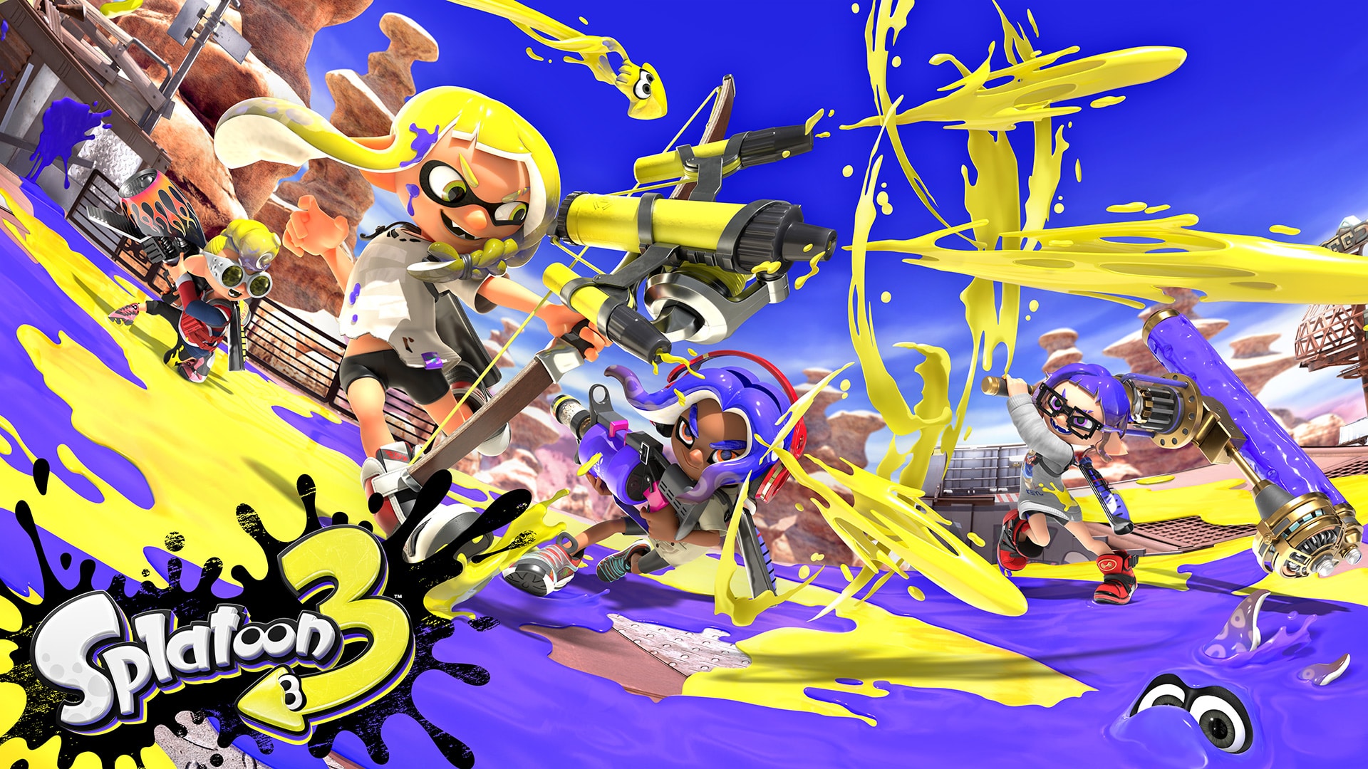 Splatoon 3 – Alle basiswapens keren terug en meer wapendetails gedeeld